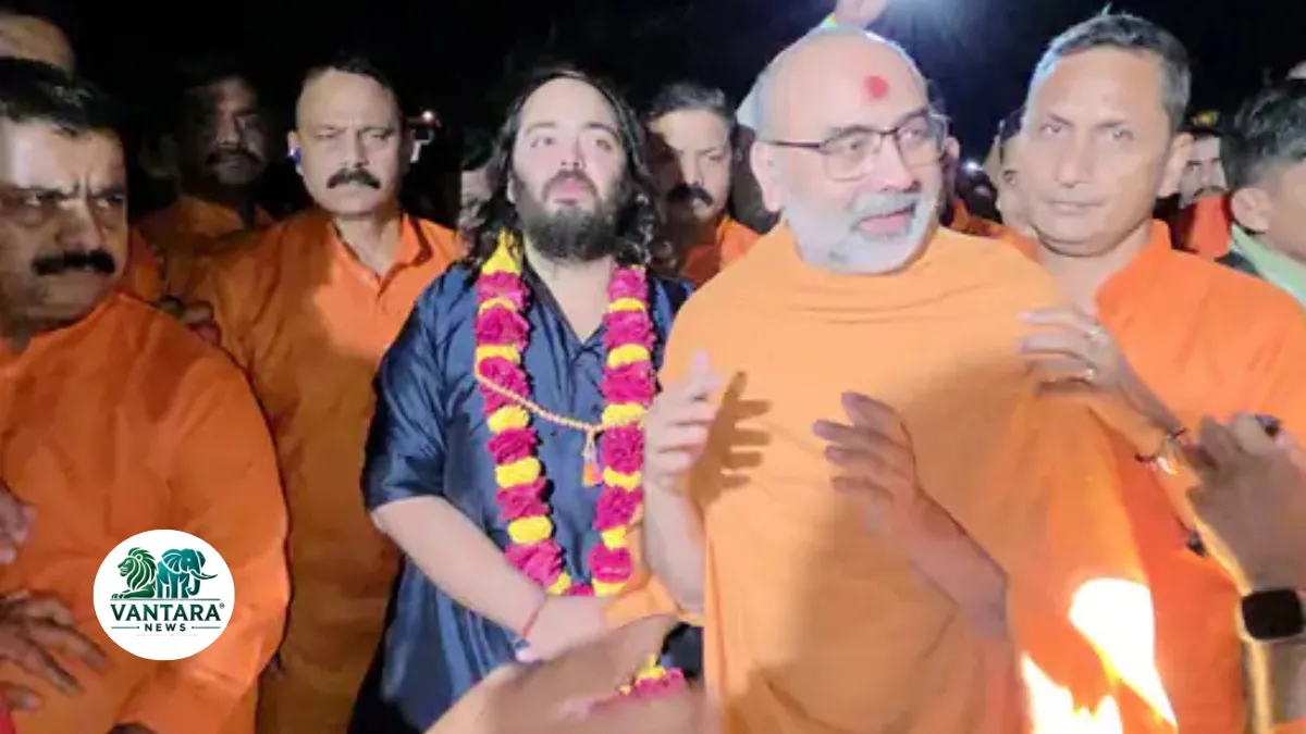 Anant Ambani padyatra