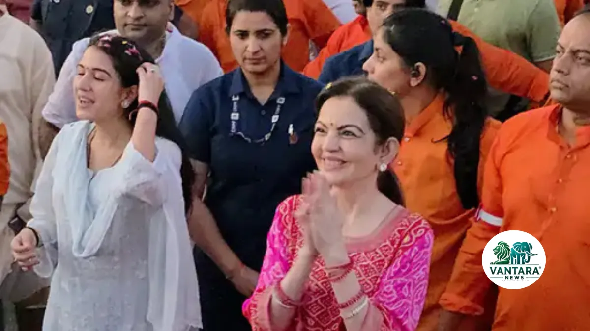 Anant Ambani padyatra