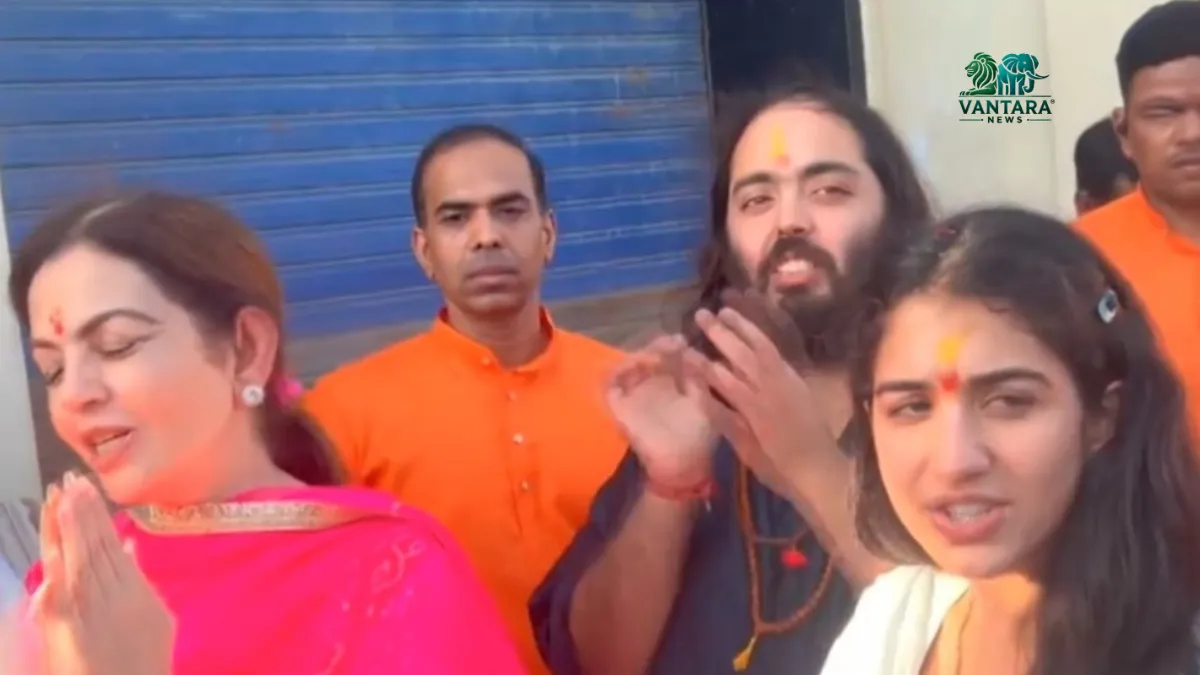 Anant Ambani padyatra