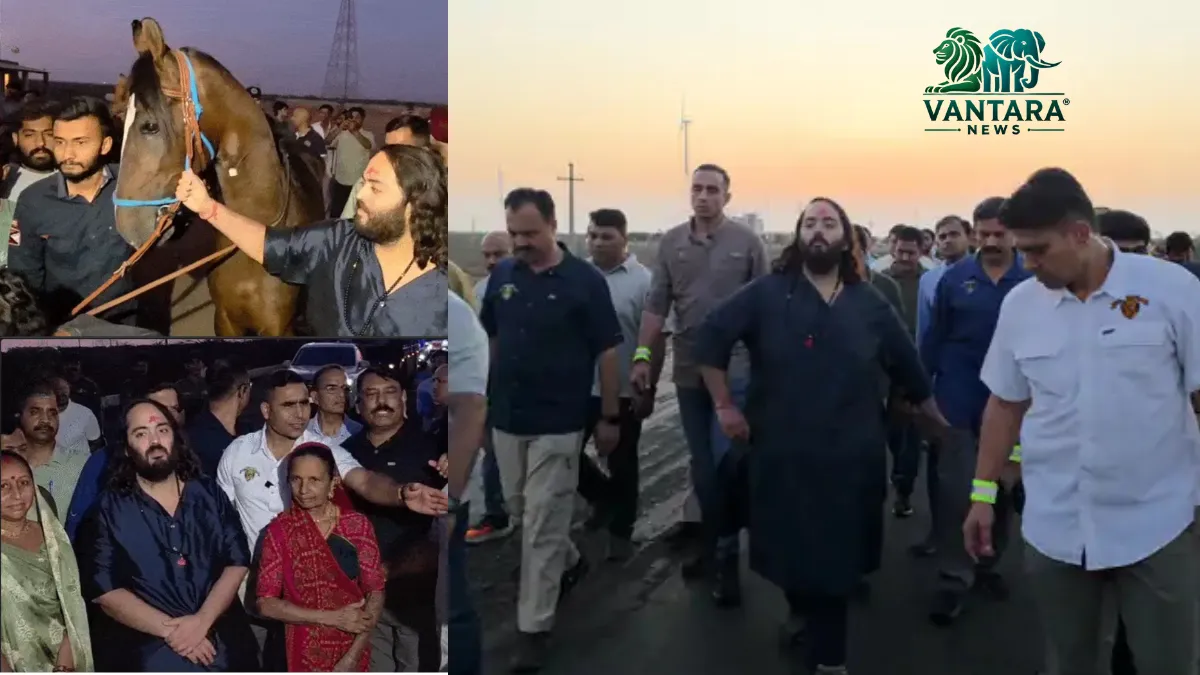 Seventh day of Anant Ambani's padyatra