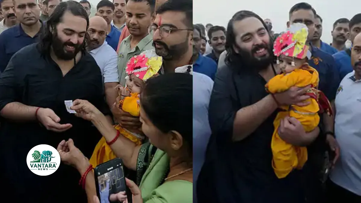 Anant Ambani Dwarka padyatra