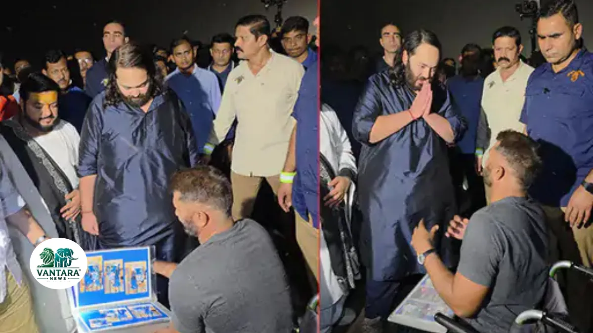 Anant Ambani Dwarka padyatra